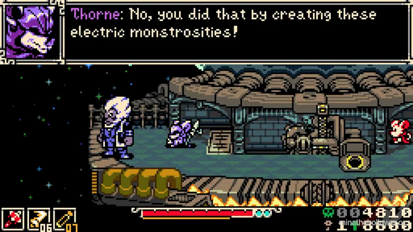 Tower mid-room — crystal puzzle gauntlet with celestial-themed enemy spawns.